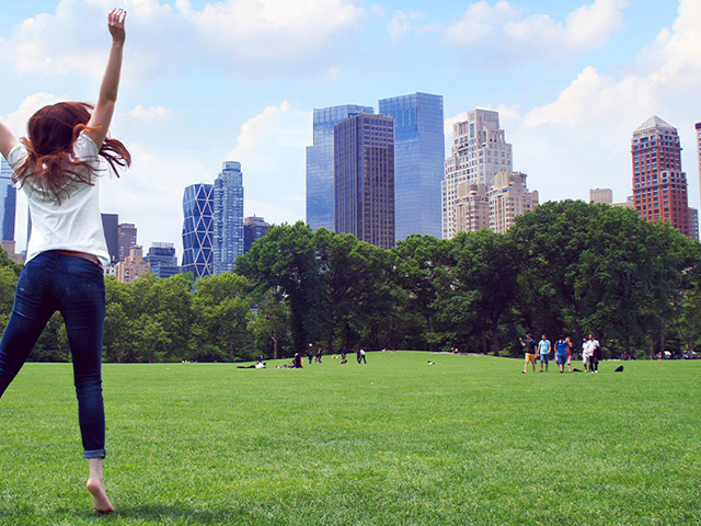 sheep meadow central park new york sejour jeunes hiver 
