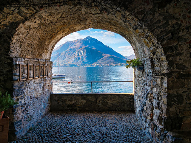 photographie lac de come nord italie sejour itinerant ados hiver