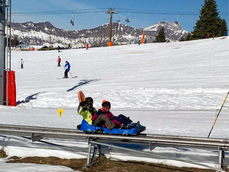 Mountain Twister en colo de vacances Hiver à Hauteluce pour ados