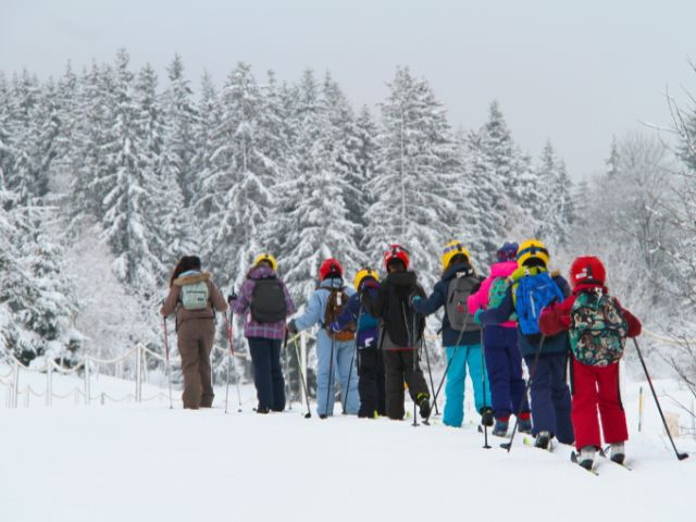 Balades en raquettes à neige cet hiver