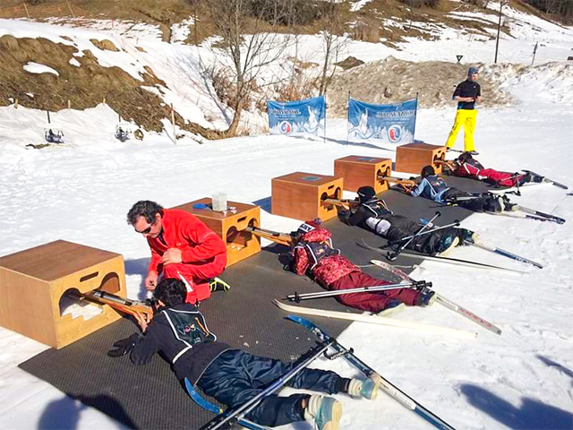 biathlon sport activite hivernale voyage a abondance fevrier
