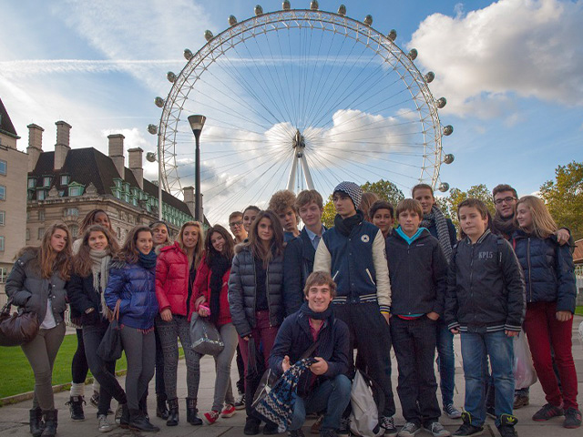 groupe ados sejour londres fevrier