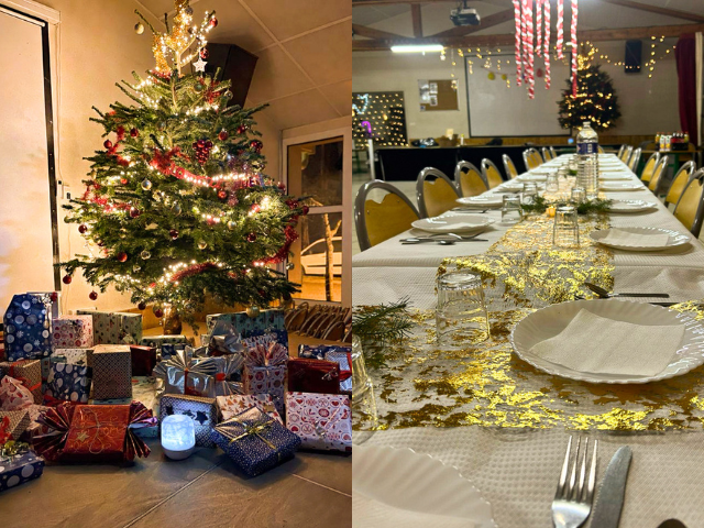 Reveillon de Noel en colo de vacances à Retournac