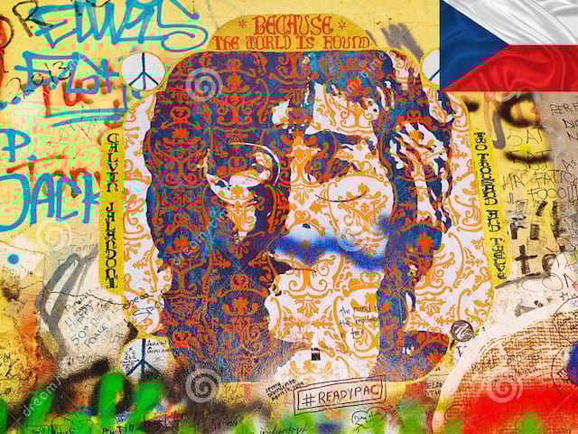 John Lennon Wall de Prague 