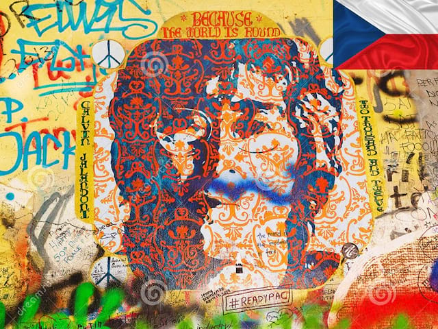 John Lennon Wall de Prague 