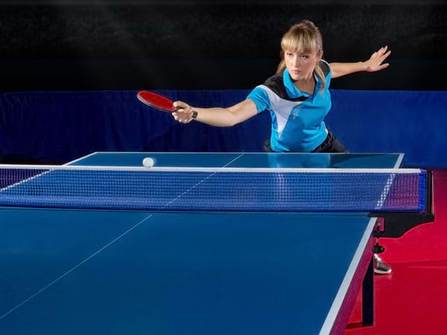 Initiation au tennis de table en colonie de vacances