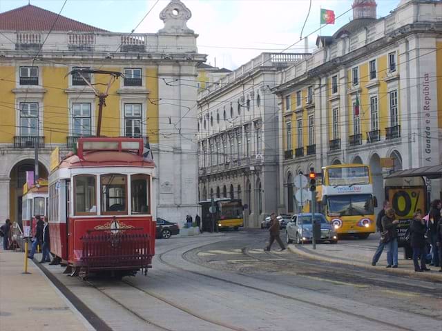 Funiculaire de Porto au Portugal 