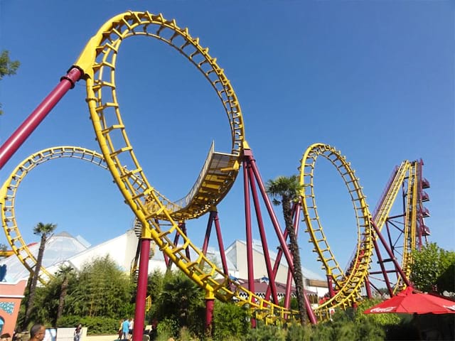 Parc d'attraction en Belgique en colonie de vacances