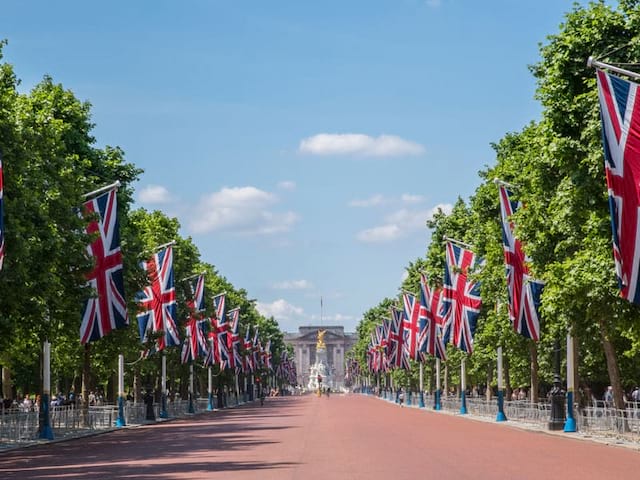 The mall à Londres