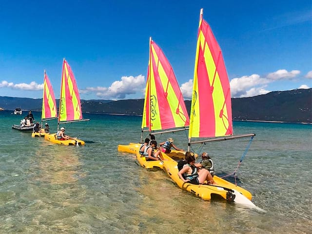 fun boat séjour enfant ados corse été