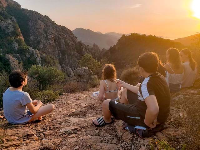 pré-ados et ados corse randonnée corse