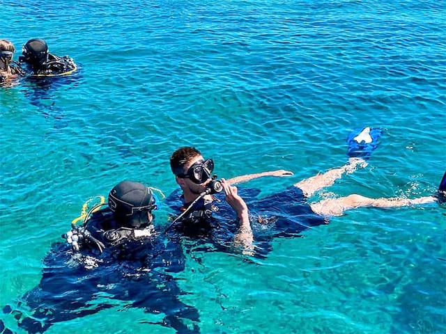 plongée sous marine colonie de vacances corse