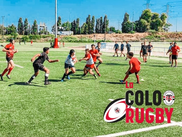 Colo de vacances rugby au stade toulousain ce printemps 