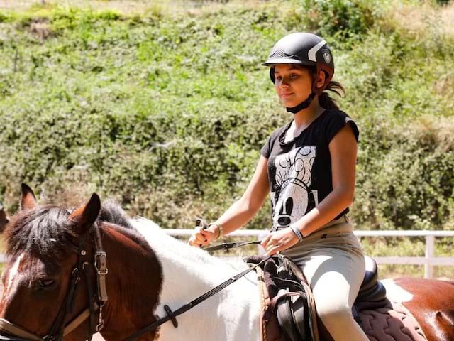 Session équitation en colo de vacances ce printemps