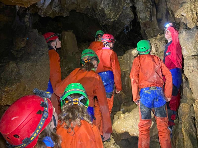 Activité spéléologie ce printemps