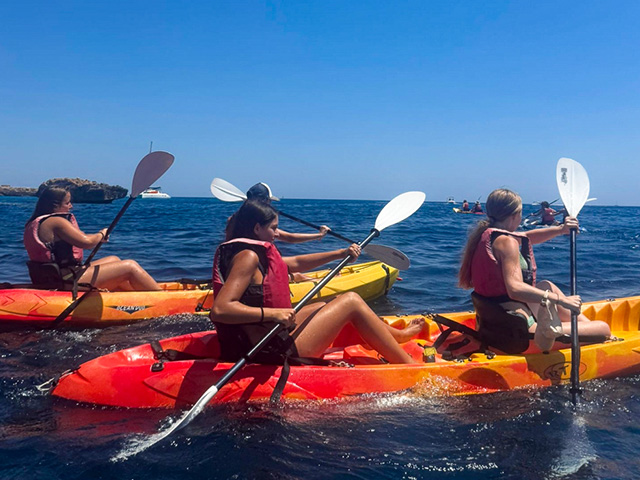 Paddle en colo de vacances à Minorque ce printemps pour les 15-17 ans