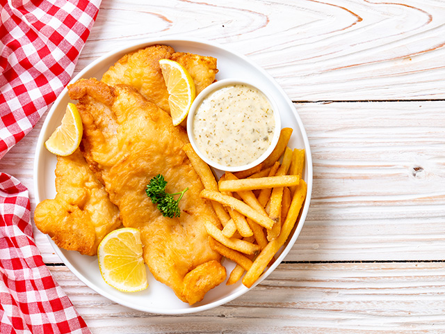 Fish and chips dégusté en colo de vacances en Irlande ce printemps