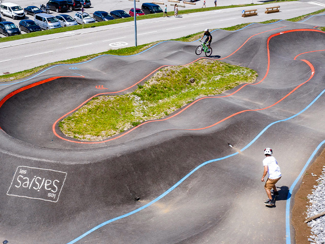 Circuit des Saisies en colo de vacances ce printemp
