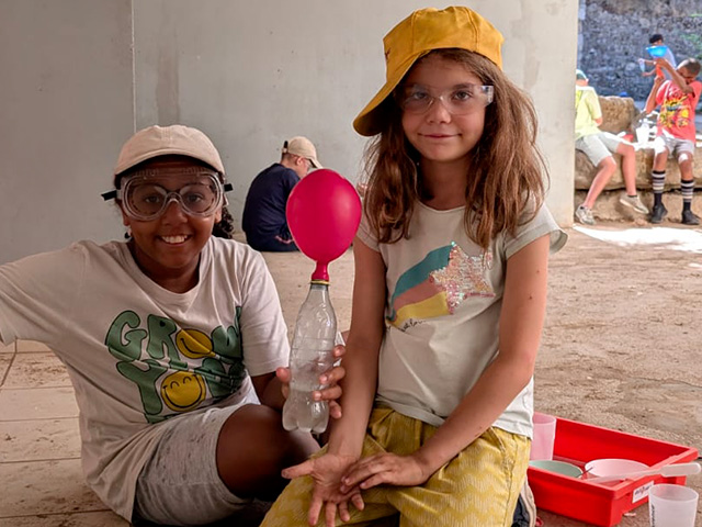 enfants experience scientifique proprietes de l'air
