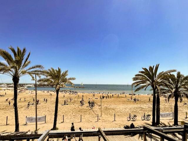 Plage Barcelone ce printemps