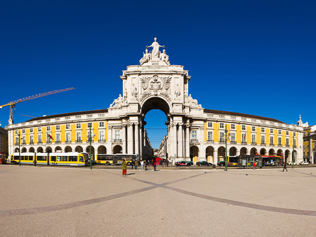 place du commerce comercio square lisbonne portugal
