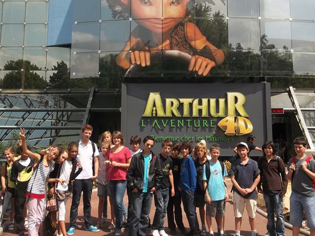 photographie devant le futuroscope colo paques