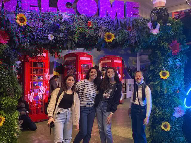 adolescents en colonie de vacances londres printemps
