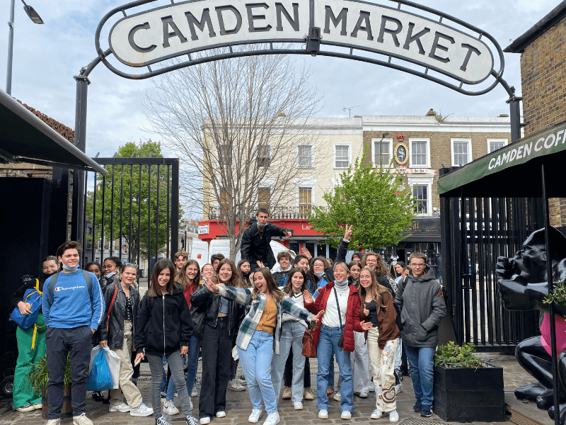 camden market ados voyage linguistique colonie de vacances