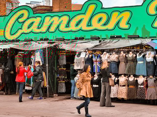 camden town devanture colorée sejour linguistique printemps