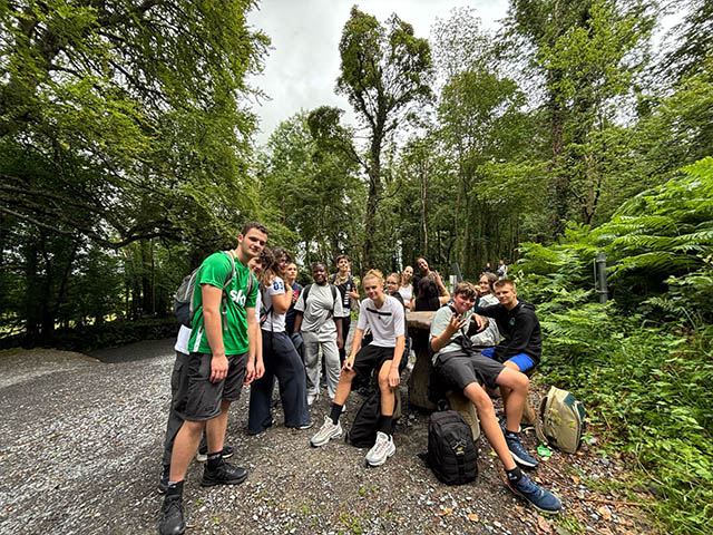 groupe ados en sejour linguistique irlande