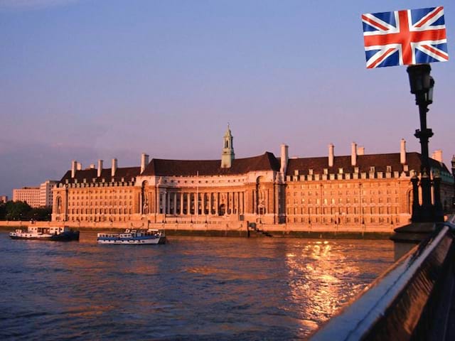 Vue sur Londres en colonie de vacance pour ados à la Toussaint