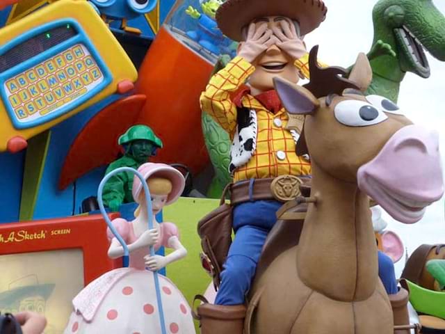 Toy Story à Disneyland en colonie de vacances