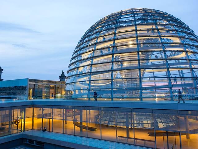 Vue sur Berlin en colo de vacances en Allemagne ce printemps