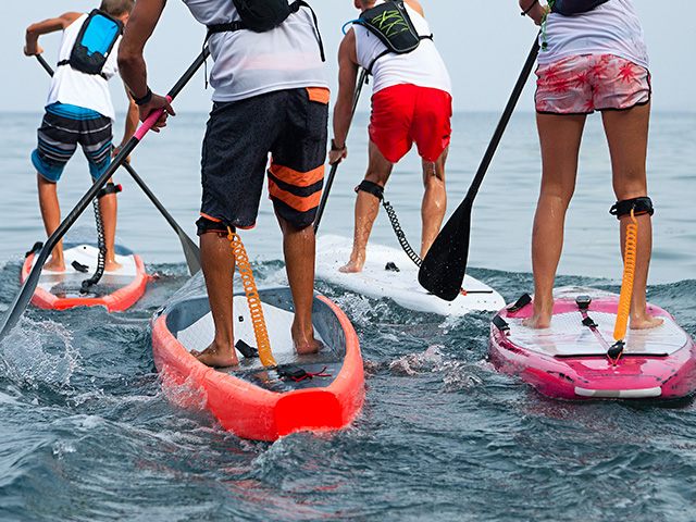 activité paddle en corse cet automne colo ados