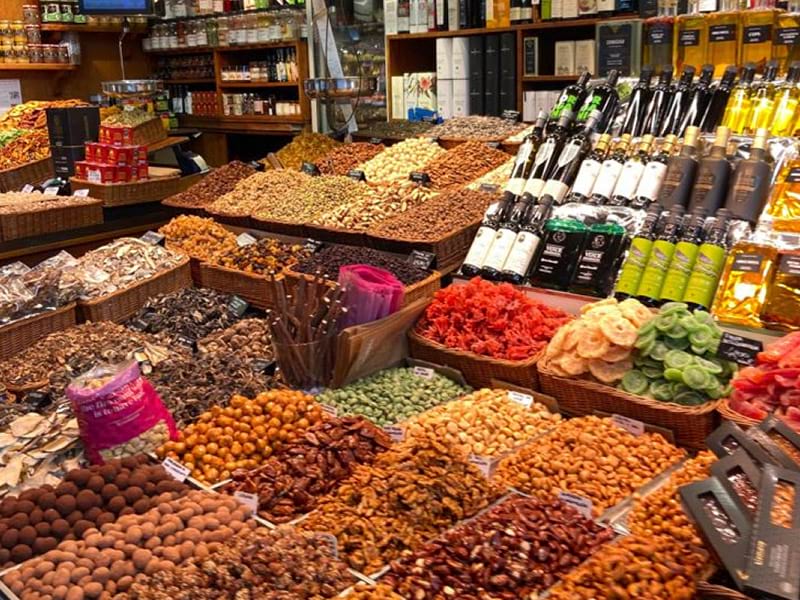 marché boqueria colonie de vacances automne