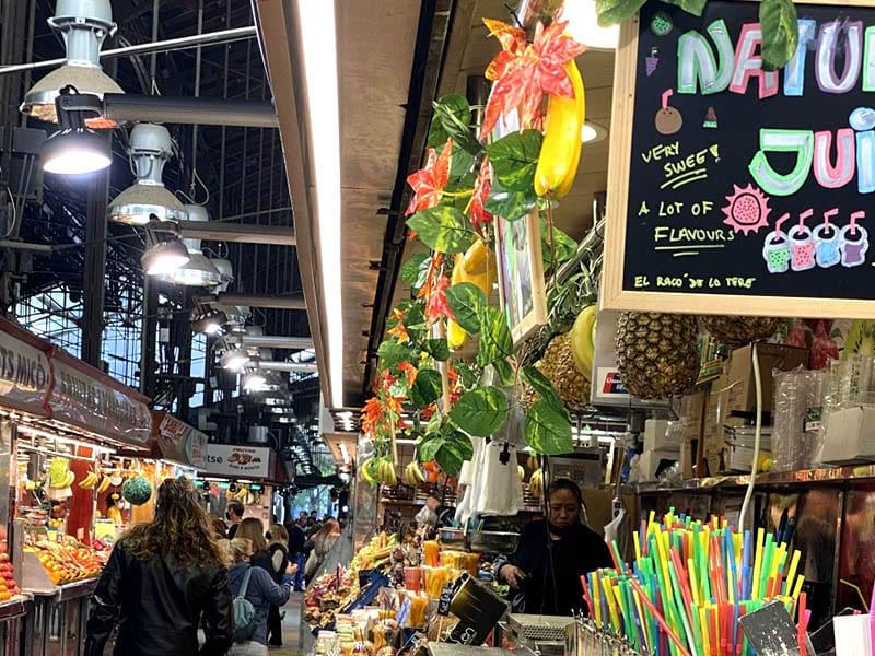 Marche boqueria colo espagne barcelone