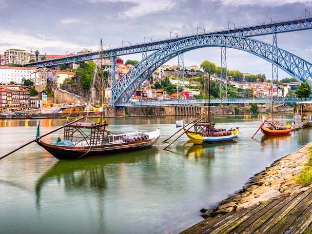 Paysage du Douro en colo au portugal cet automne