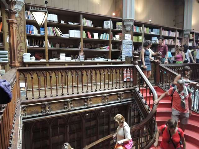 Librairie lello au portugal