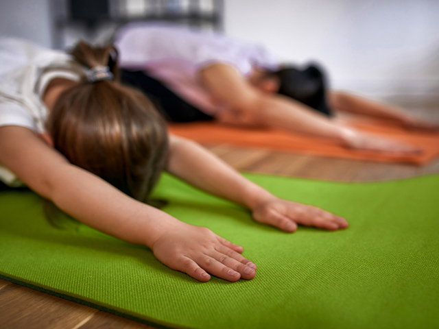 session pilates à Hauteluce cet automne en colo