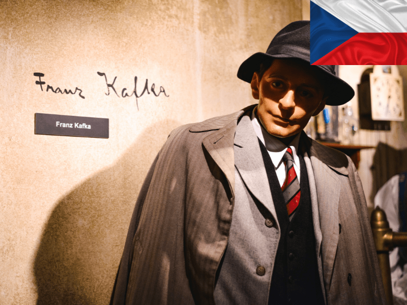 Musée Kafka à Prague en République Tcheque que les ados vont visiter cet automne durant leur séjour