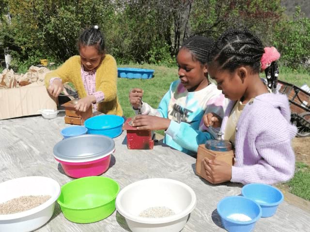 Atelier fabrication de pain en colo de vacances Cuisine cet automne à Retournac