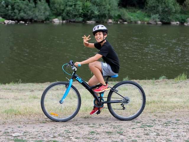 préado vélo balade colonie de vacances automne