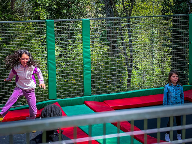 activité trampoline à retournac cet automne