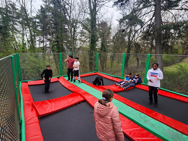activite trampoline a retournac pendant les vacances d'octobre