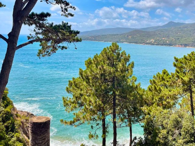 Paysage Corse en colo de vacances cet automne