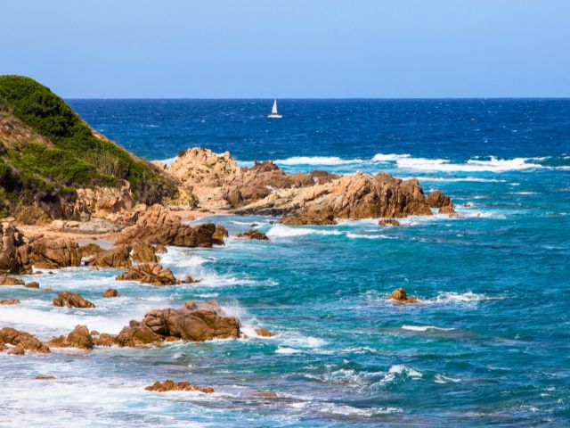 Paysage Corse cet automne en colonie de vacances pour ados