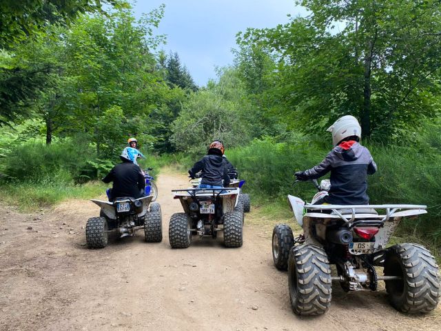 Activité quad et cross en colo de vacances cet automne
