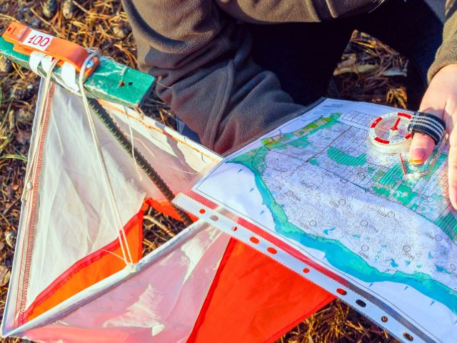 Course d'orientation cet automne en colo