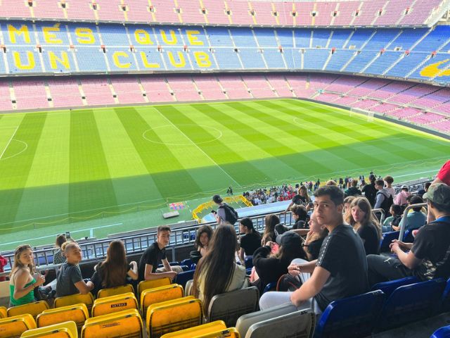 stade Camp Nou cet automne en colo
