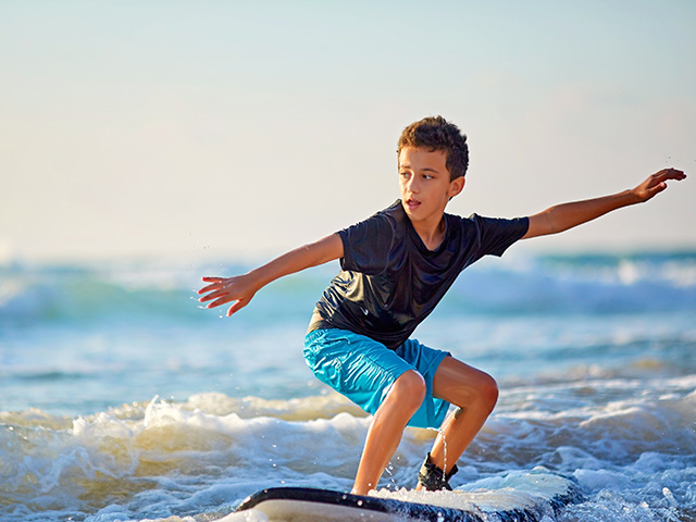 Enfant surf anglet toussaint